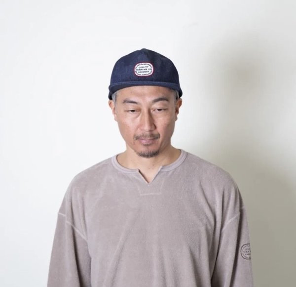 画像5: TURN ME ON（ターンミーオン)　ワッペンデニムCAP (INDIGO) (5)