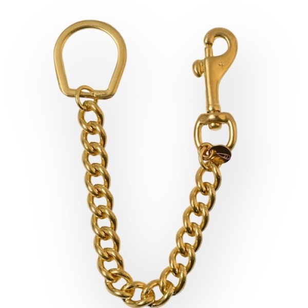 画像1: Button Works (ボタンワークス) Button Works　 BW Brass Line Anchor Key Chain  (1)
