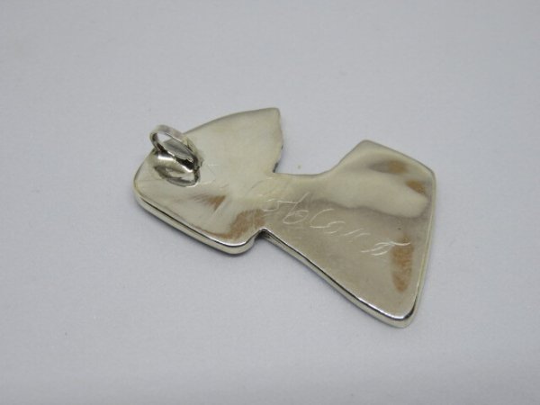 画像6: インディアンジュエリー■ZUNI族（ズニ族）■ネックレストップ（ZUNI-DD-001) Shenel・Comosona　インレイ  スヌーピー　 (6)