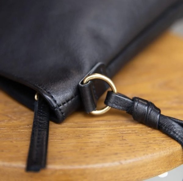 画像4: TURN ME ON（ターンミーオン) レザーミニショルダーBAG (BLACK) (4)