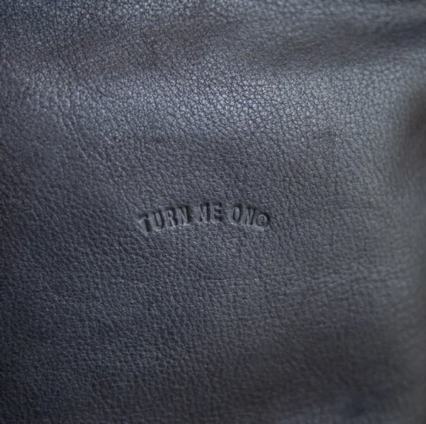 画像6: TURN ME ON（ターンミーオン) レザーミニショルダーBAG (BLACK) (6)