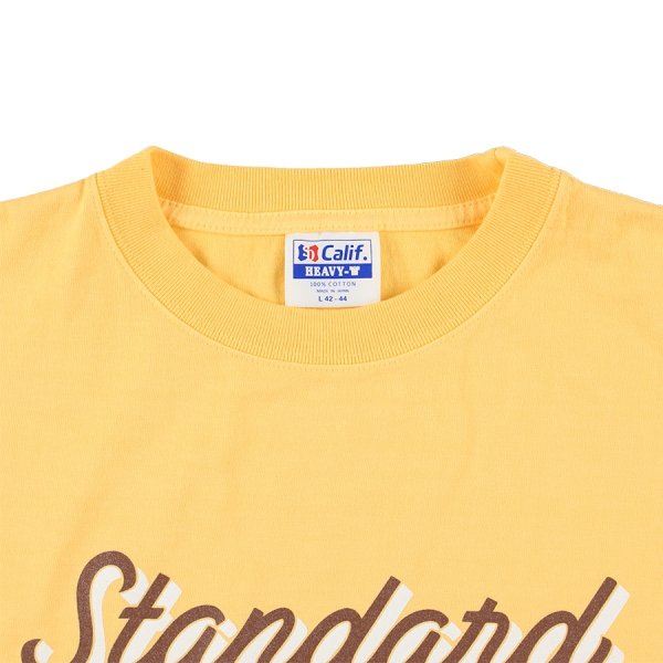 画像2: (STANDARD CALIFORNIA/スタンダードカリフォルニア) SD Heavyweight Modern Twist Signs Logo Long Sleeve T■Yellow■（メンズ）S/M/L/XLサイズ (2)