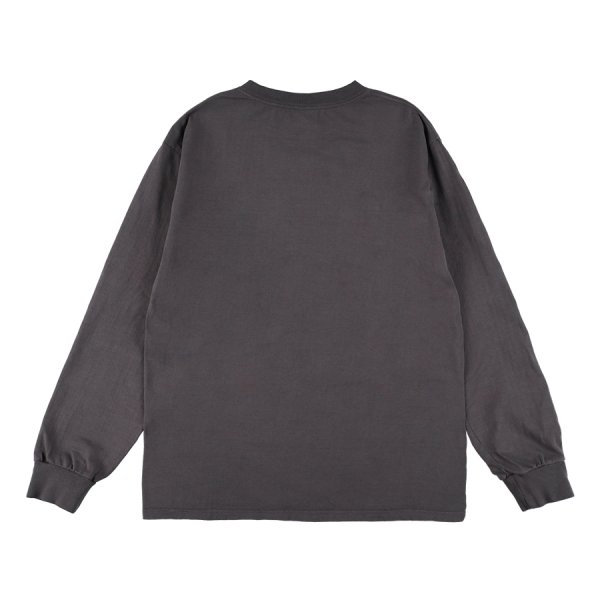 画像2: (STANDARD CALIFORNIA/スタンダードカリフォルニア) SD Heavyweight Modern Twist Signs Logo Long Sleeve T■ Charcoal■（メンズ）S/M/L/XLサイズ (2)