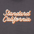 画像4: (STANDARD CALIFORNIA/スタンダードカリフォルニア) SD Heavyweight Modern Twist Signs Logo Long Sleeve T■ Charcoal■（メンズ）S/M/L/XLサイズ (4)