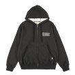 画像1:  スタンダードカリフォル二ア（STANDARD CALIFORNIA)  RUSSELL ATHLETIC / SD W Face Logo Zip Hood Sweat■Black■（メンズ）M/Lサイズ  (1)