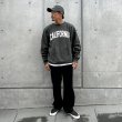 画像2:  スタンダードカリフォル二ア（STANDARD CALIFORNIA) Champion For SD Exclusive R.W Crew Sweat■Charcoal■（メンズ）M/L/XLサイズ (2)