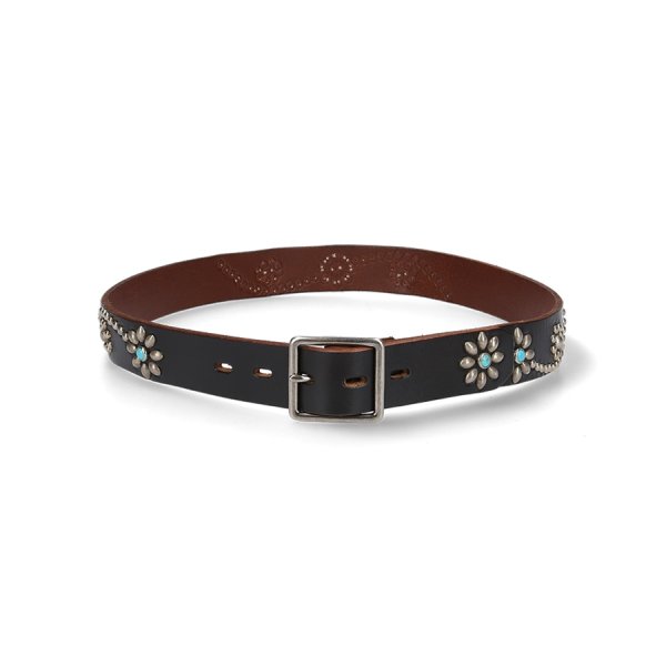 画像2: HTC Belt #25 Turquoise 1.25 W/End　ブラック (2)