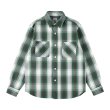 画像1:  (STANDARD CALIFORNIA/スタンダードカリフォルニア) SD Heavy Flannel Check Shirt　Green（メンズ）M/Lサイズ (1)