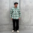 画像6:  (STANDARD CALIFORNIA/スタンダードカリフォルニア) SD Heavy Flannel Check Shirt　Green（メンズ）M/Lサイズ (6)