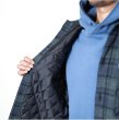 画像2:  (TURN ME ON / ターンミーオン) チェックネル×キルティングJKT(BLUE) (MENS)M/Lサイズ (2)