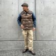 画像7: （STANDARD CALIFORNIA/スタンダードカリフォルニア）Rocky Mountain Featherbed / SD Down Vest　(Brown)（メンズ）40/42/44サイズ (7)