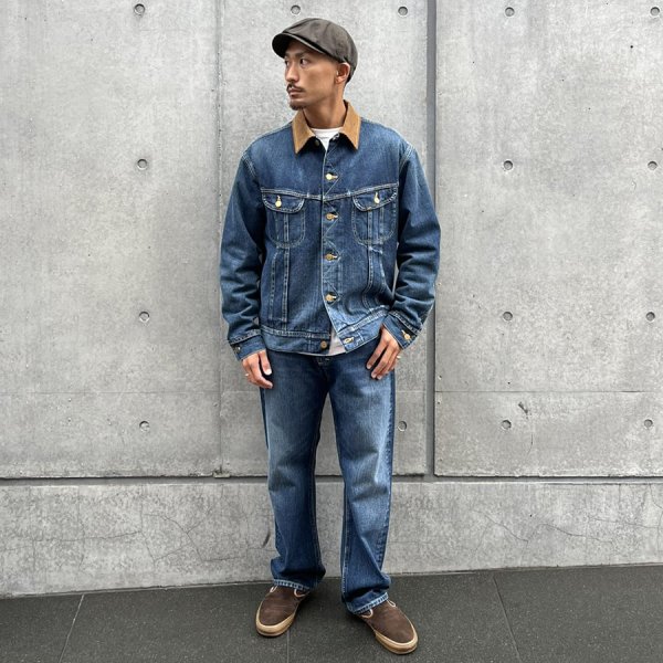 画像8: （STANDARD CALIFORNIA/スタンダードカリフォルニア）Lee / SD Storm Rider Denim Jacket 101LJ Vintage Wash　(Indigo)（メンズ）M/L/XLサイズ (8)