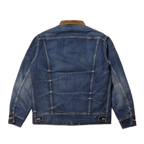 画像2: （STANDARD CALIFORNIA/スタンダードカリフォルニア）Lee / SD Storm Rider Denim Jacket 101LJ Vintage Wash　(Indigo)（メンズ）M/L/XLサイズ (2)