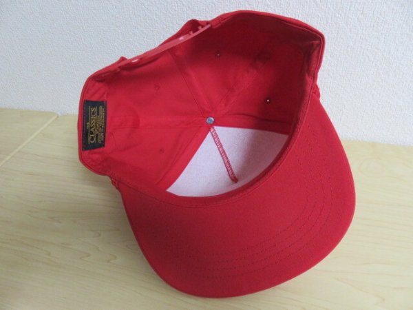 画像5: ■カリフォルニア ハンティントンビーチのスケボーショップ [JOKERS SKATE SHOP] オリジナル スナップバックキャップ■レッド■USA買付商品 (5)