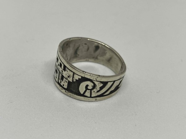 画像3: ■インディアンジュエリー■HOPI族（ホピ族）■指輪 リング（HOPI-R-010) ■21号■ハンドメイド■アリゾナ北部現地買付 (3)