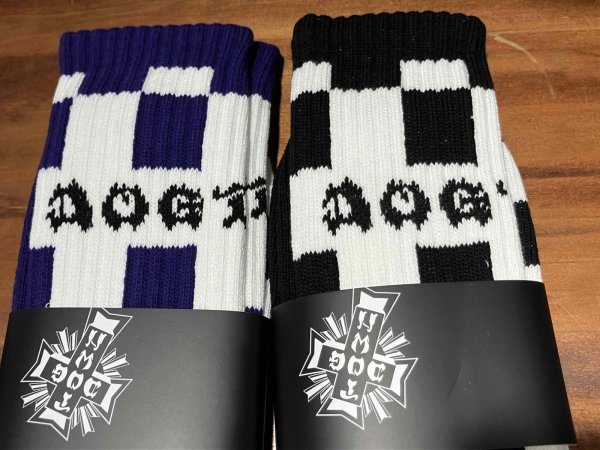 画像3: (DOGTOWN/ドッグタウン) チェッククルーソックス  (3)
