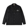 画像1:  (STANDARD CALIFORNIA/スタンダードカリフォルニア) SD Wool Shirt　Charcoal（メンズ）M/Lサイズ (1)