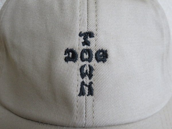 画像3: (DOGTOWN/ドッグタウン) Cross logo low twill cap　ベージュ (3)