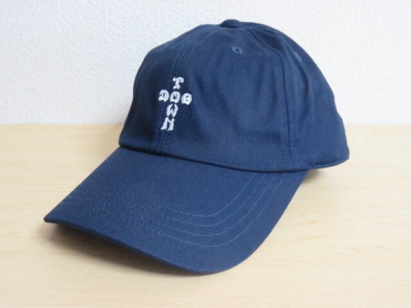 画像2: (DOGTOWN/ドッグタウン) Cross logo low twill cap　ネイビー (2)