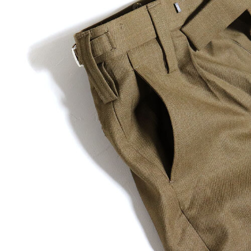 DEAD STOCK「British Army Dress Trousers」イギリス軍 ドレスパンツ バラックドレストラウザーズ オフィサーパンツ - Abbot Kinney