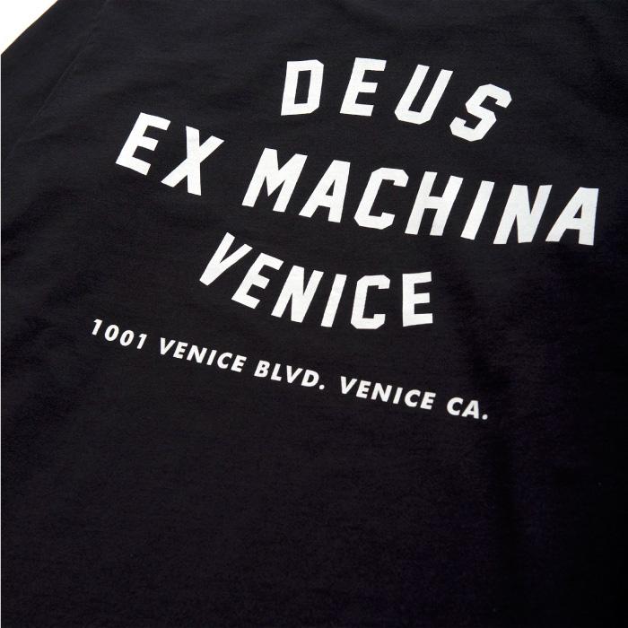 Deus Ex Machina(デウス エクス マキナ) Venice L/S Tee (BLACK